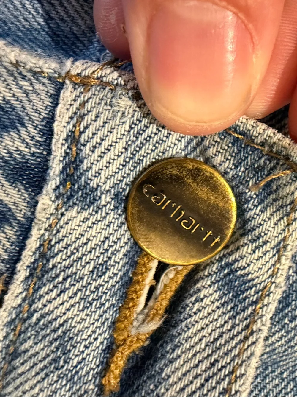 Carhartt Men’s Jeans Relaxed Fit‎ 48x30 Light Blue Jeans